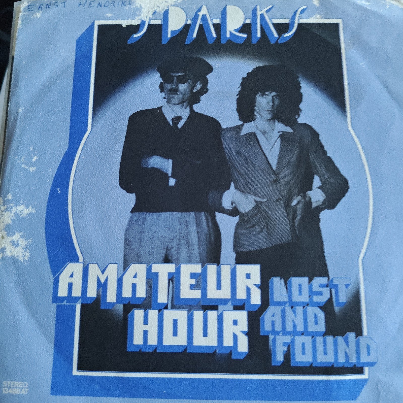 Sparks - Amateur Hour / Lost and Found 7 inch vinyl single, Cd's en Dvd's, Vinyl Singles, Gebruikt, Pop, EP, 7 inch, Ophalen of Verzenden