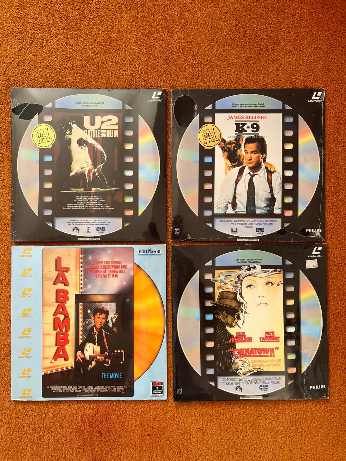 4 Bijzondere Nieuw & Ingesealde Laserdiscs, Ophalen, Overige typen