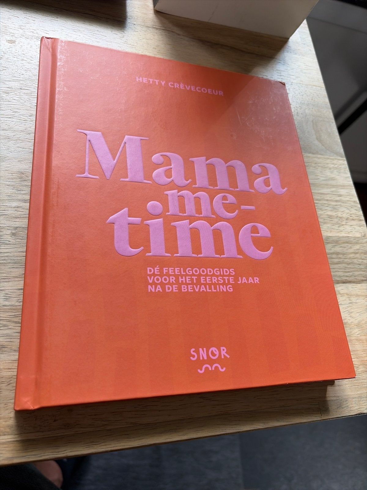 Mama me-time - hardcover, Ophalen of Verzenden, Zo goed als nieuw, Zwangerschap en Bevalling