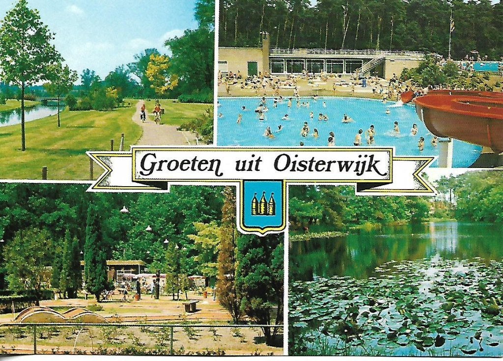 Oisterwijk- -4-luik., Verzenden, 1980 tot heden, Gelopen, Noord-Brabant