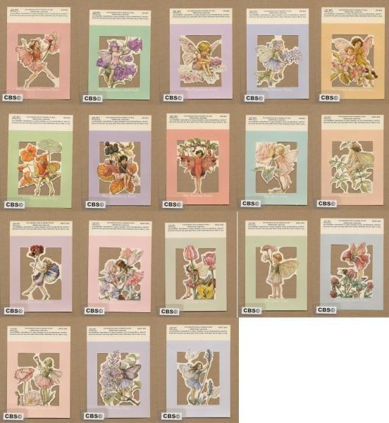 *Poezieplaatjes 18 Bloemenkindertjes Cicely Mary Barker, Verzenden