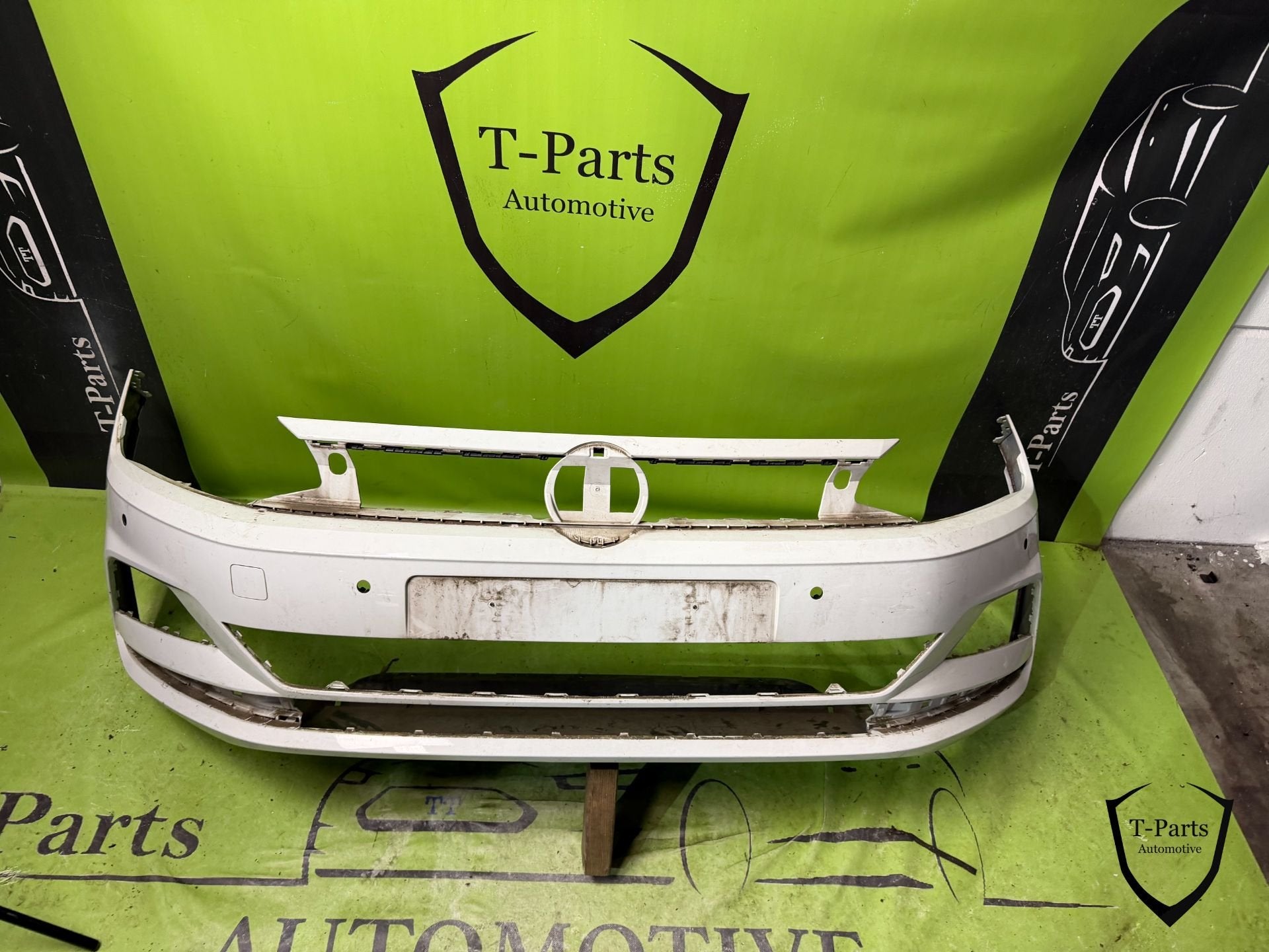 vw volkswagen polo 2G voorbumper bumper 17+ 4x pdc, Auto-onderdelen, Gebruikt, Volkswagen, Volkswagen AG, Bumper