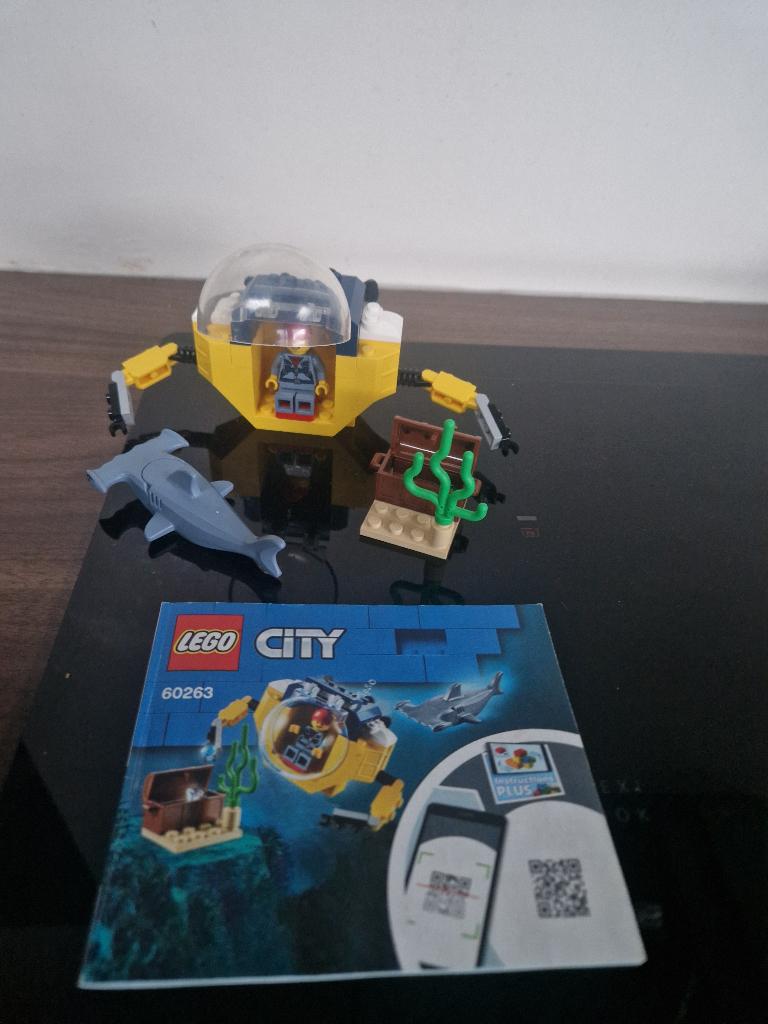 LEGO City 4+ Oceaan Mini-Duikboot - 60263, City, Lego, Ophalen of Verzenden, Complete set