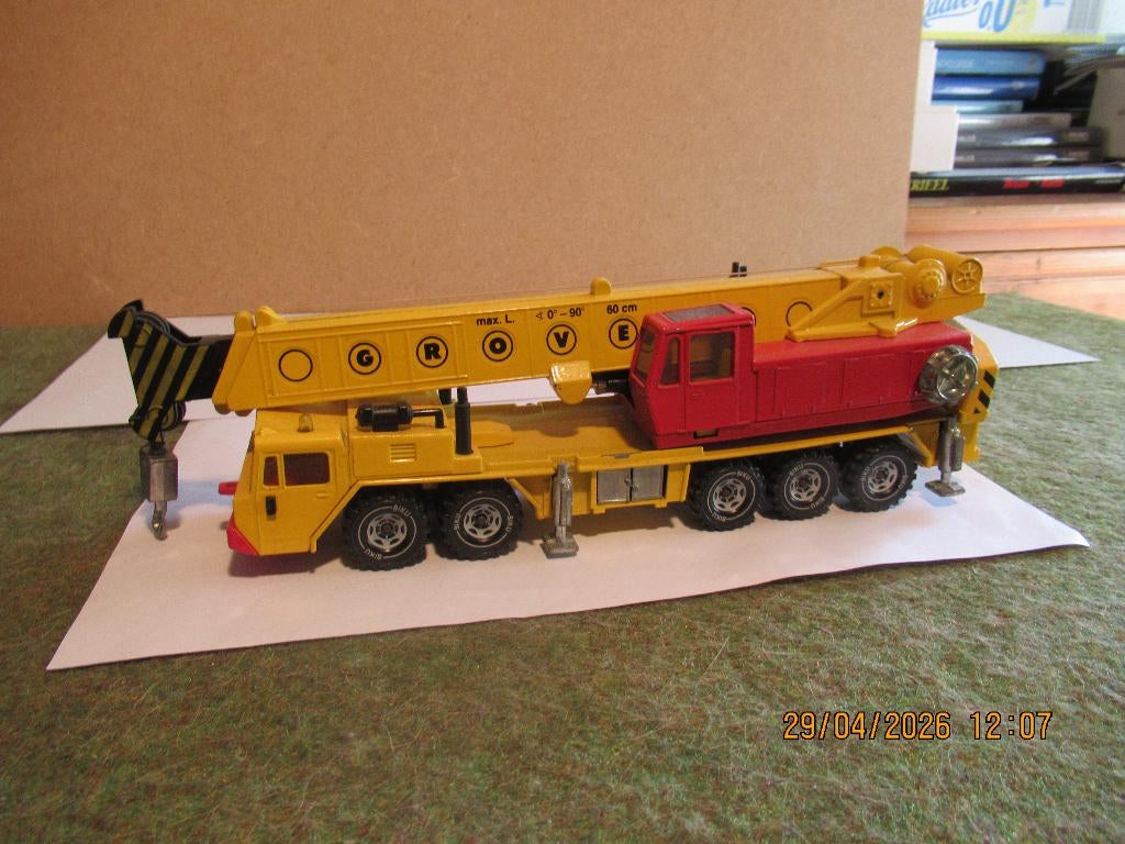 - 3 -  SIKU  Faun / Grove  telekraan, Hobby en Vrije tijd, Ophalen of Verzenden, Gebruikt, Hijskraan, Tractor of Landbouw, SIKU