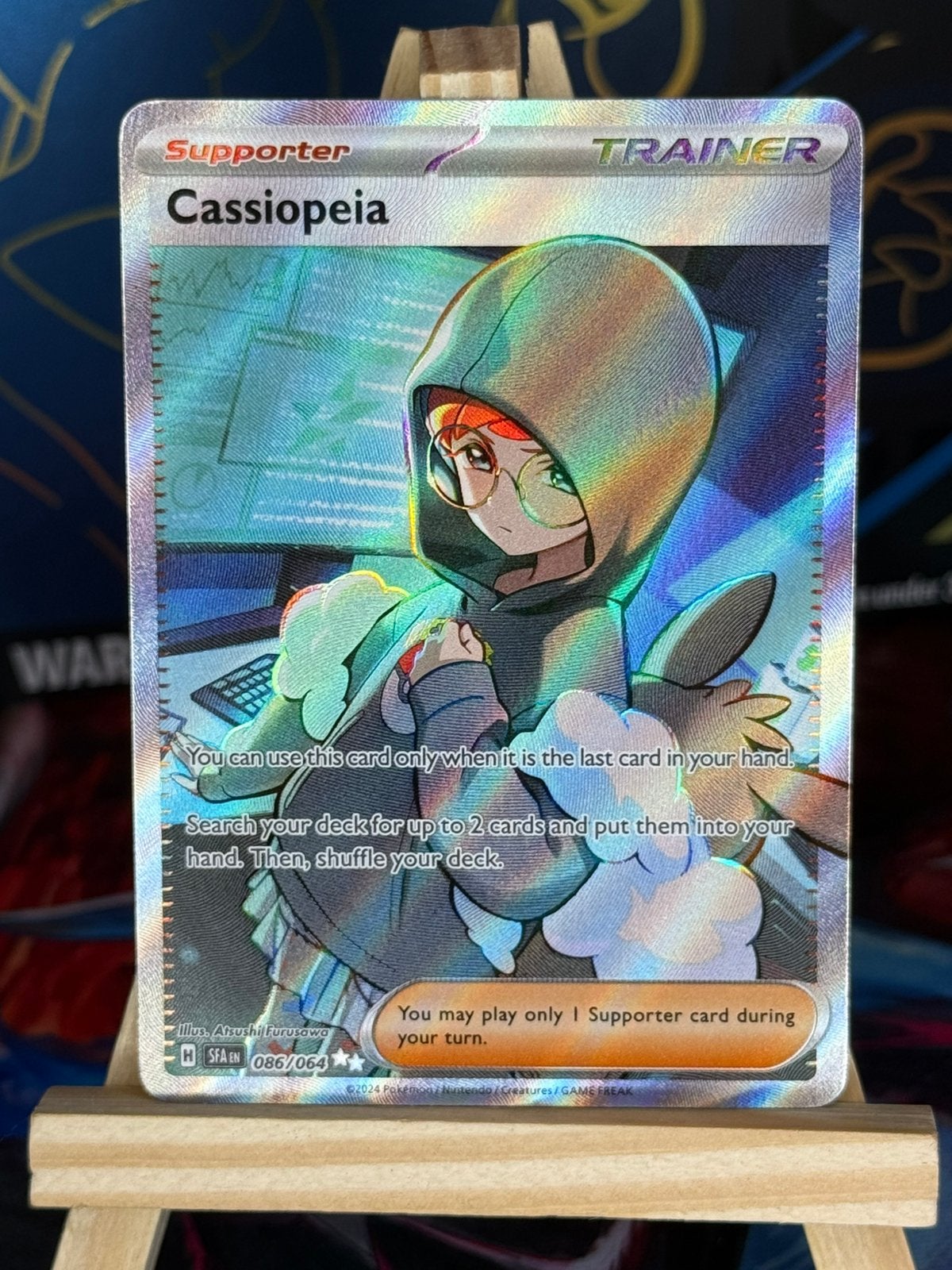 Cassiopeia #86 | Pokemon Shrouded Fable, Ophalen of Verzenden, Zo goed als nieuw, Losse kaart, Foil