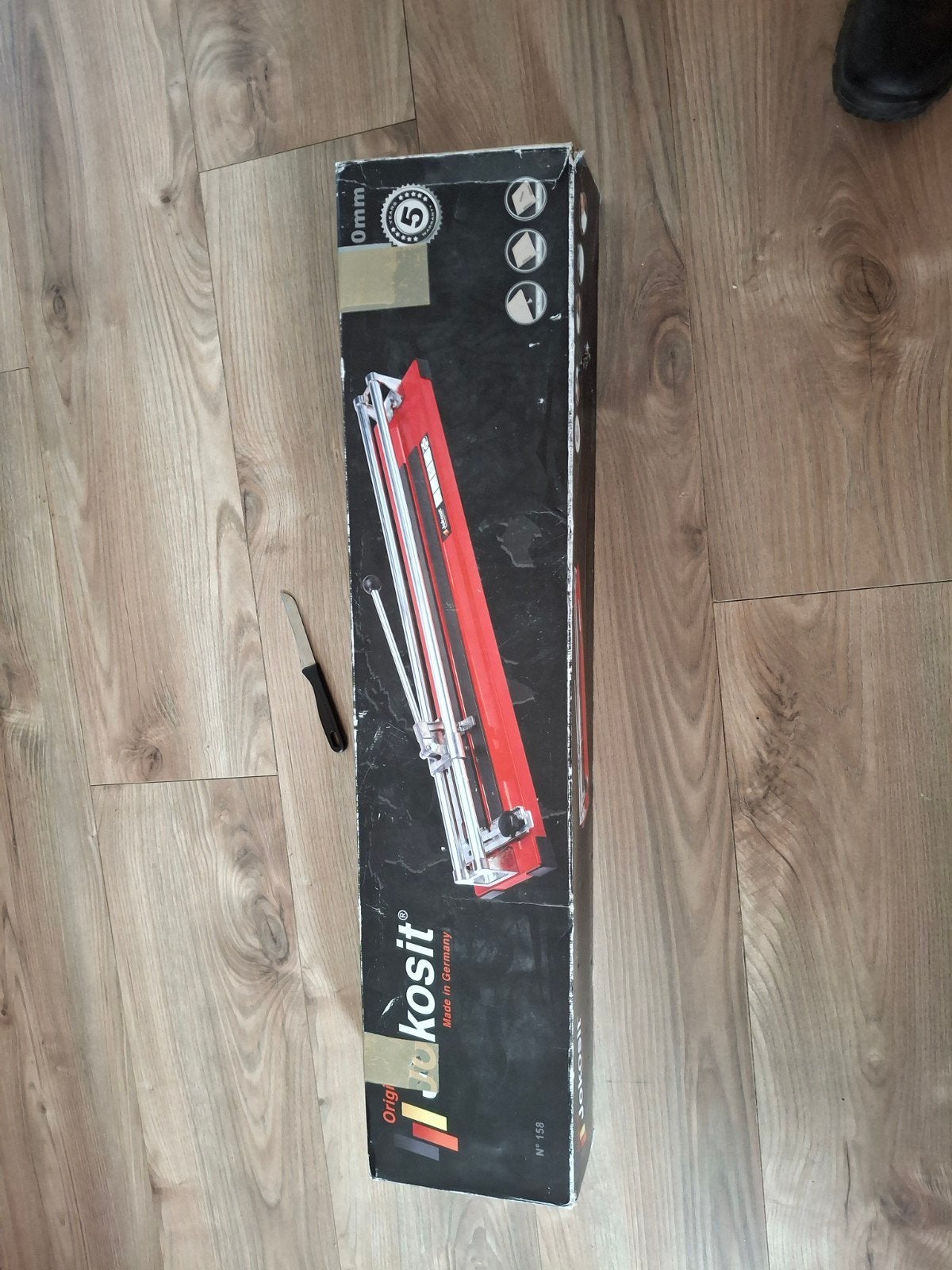 Jokosit tegelsnijder 800 mm met reserve snijwieltje, Ophalen, Gebruikt, Snijgereedschap, Overige merken