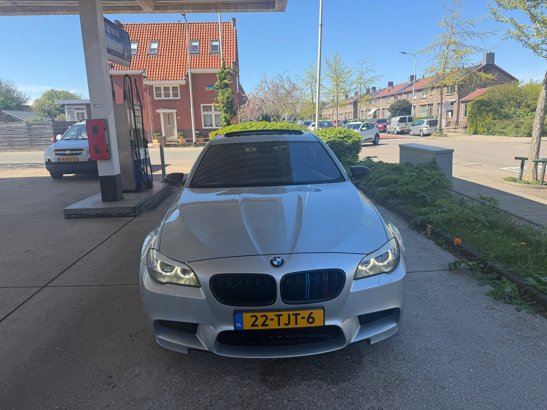 BMW 5-serie M5 AUTOMAAT-LEER-CAMERA, Auto's, Automaat, Euro 5, Achterwielaandrijving, Gebruikt