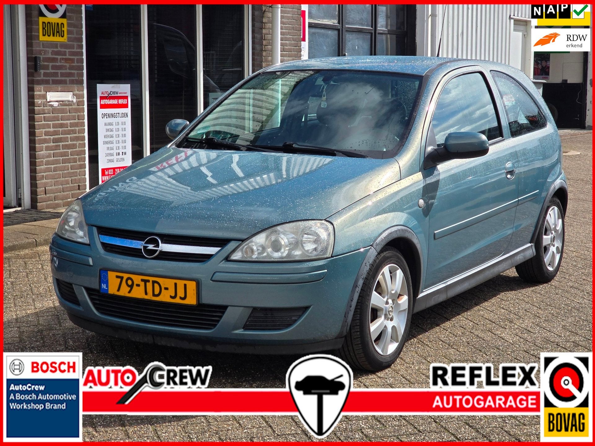 Opel Corsa 1.2-16V Silverline RIJDT EN SCHAKELT GOED|ZO MEEN, Auto's, Voorwielaandrijving, Gebruikt, 31 €/maand, 4 cilinders