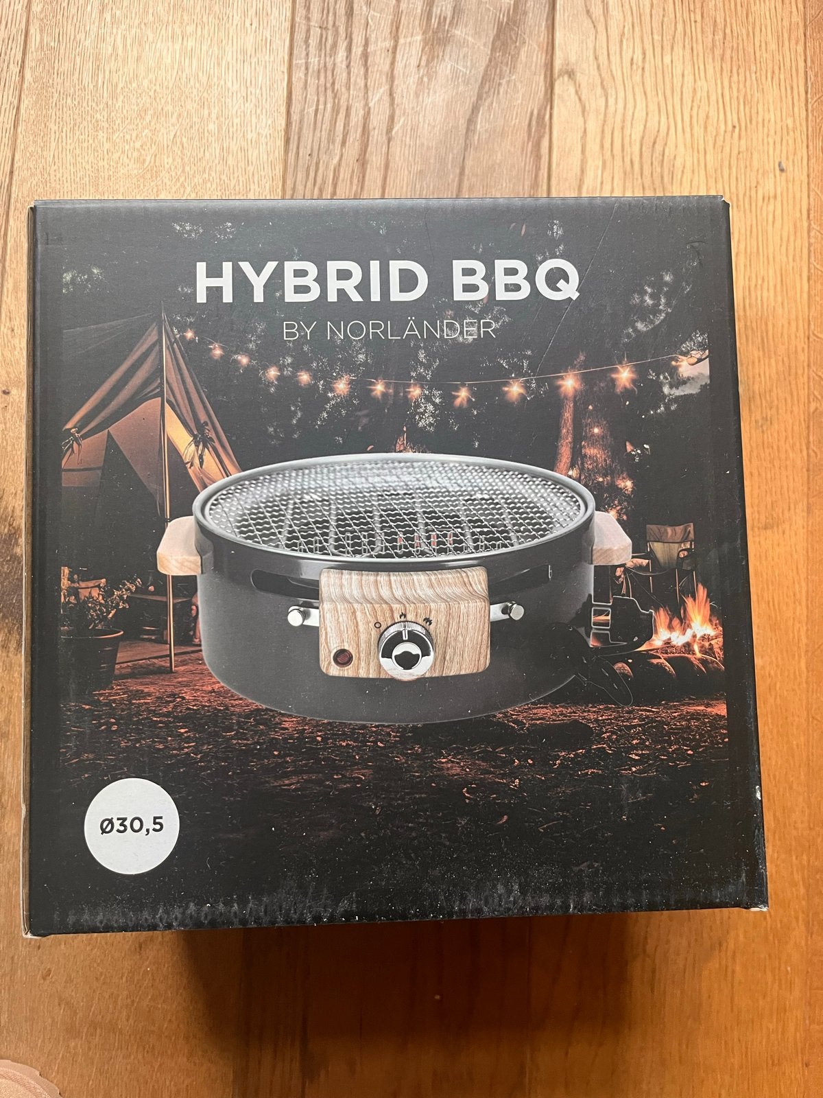 Nieuwe Norländer Hybrid BBQ - Elektrisch & Houtskool