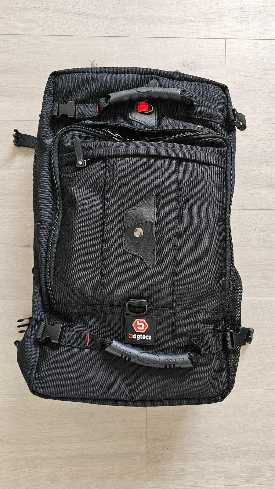 Bagtecs 45 liter buddyseat (rug)zak voor motor, ZGAN!, Ophalen of Verzenden, Gebruikt