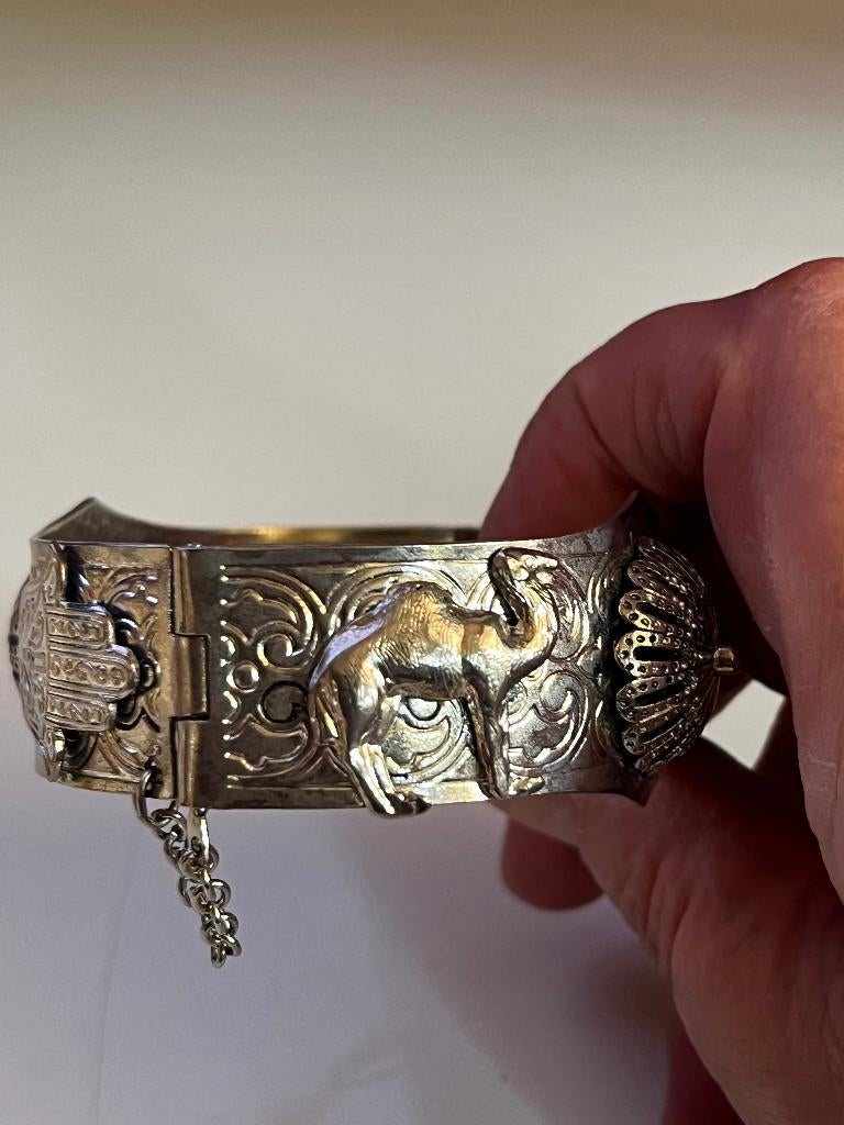 vintage Berben armband, Ophalen of Verzenden, Zo goed als nieuw, Zilver