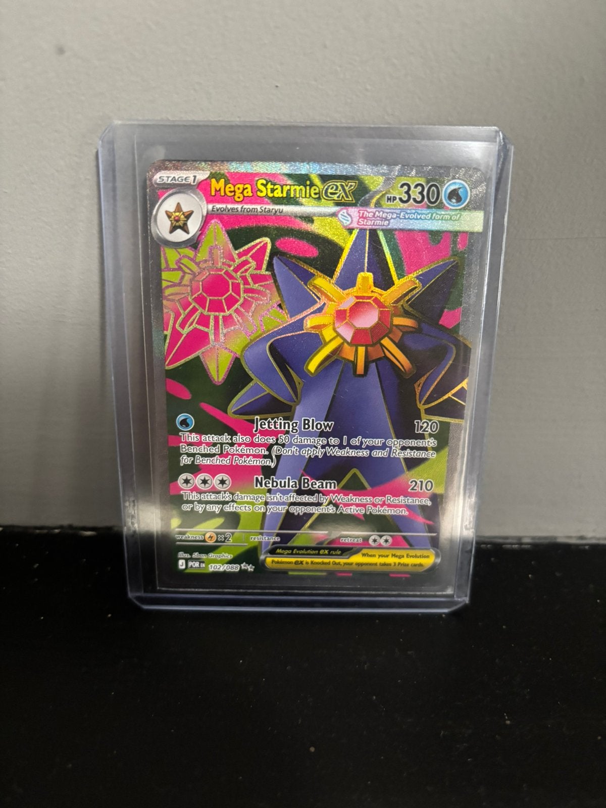 Mega starmie ex pokemonkaart, Ophalen, Nieuw, Losse kaart