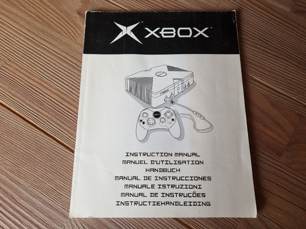Instructie Handleiding Boek XBOX 2001 - 2003 Classic Console, Verzenden, 1980 tot heden, Tijdschrift