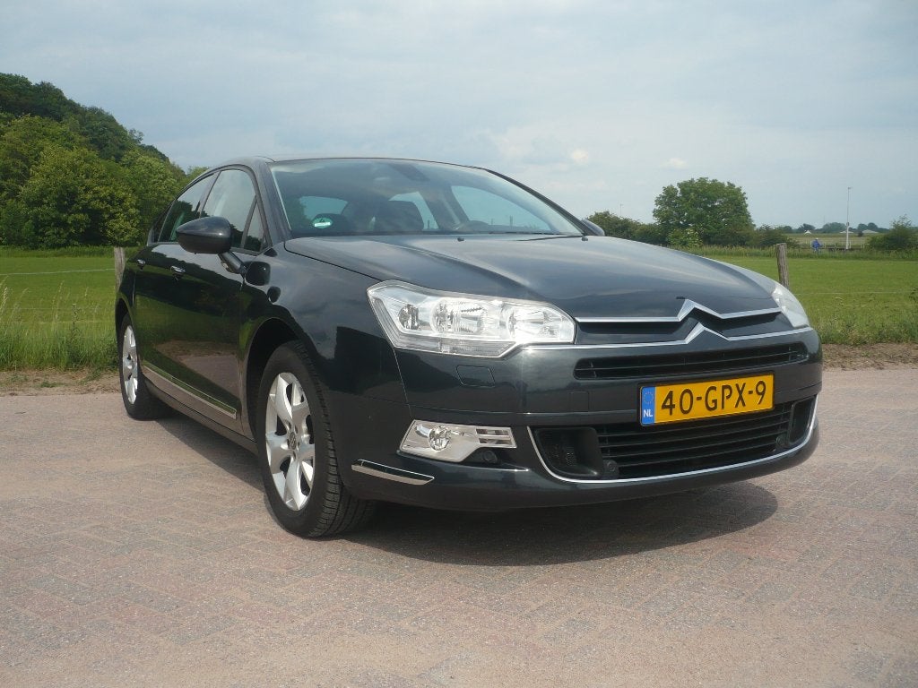 Citroën C5 2.0 16V  Dynamique  2008 Grijs APK VERLOPEN, Auto's, Voorwielaandrijving, Stof, 1496 kg, Zwart