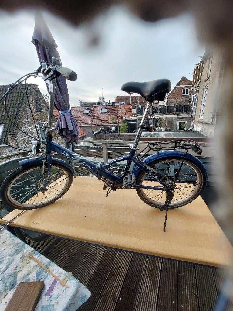 Vouwfiets, Gebruikt, Velgrem, 16 tot 18 inch, Versnellingen