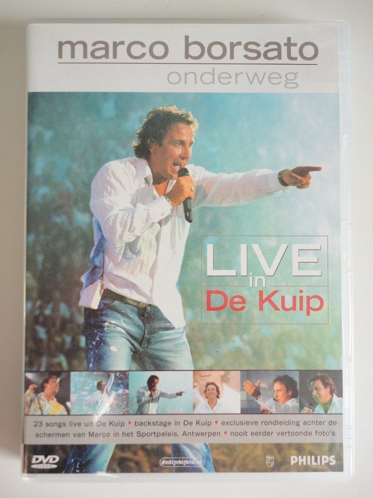 Marco Borsato: Onderweg (2002), Inclusief boekje, Alle leeftijden, Zo goed als nieuw, Concert