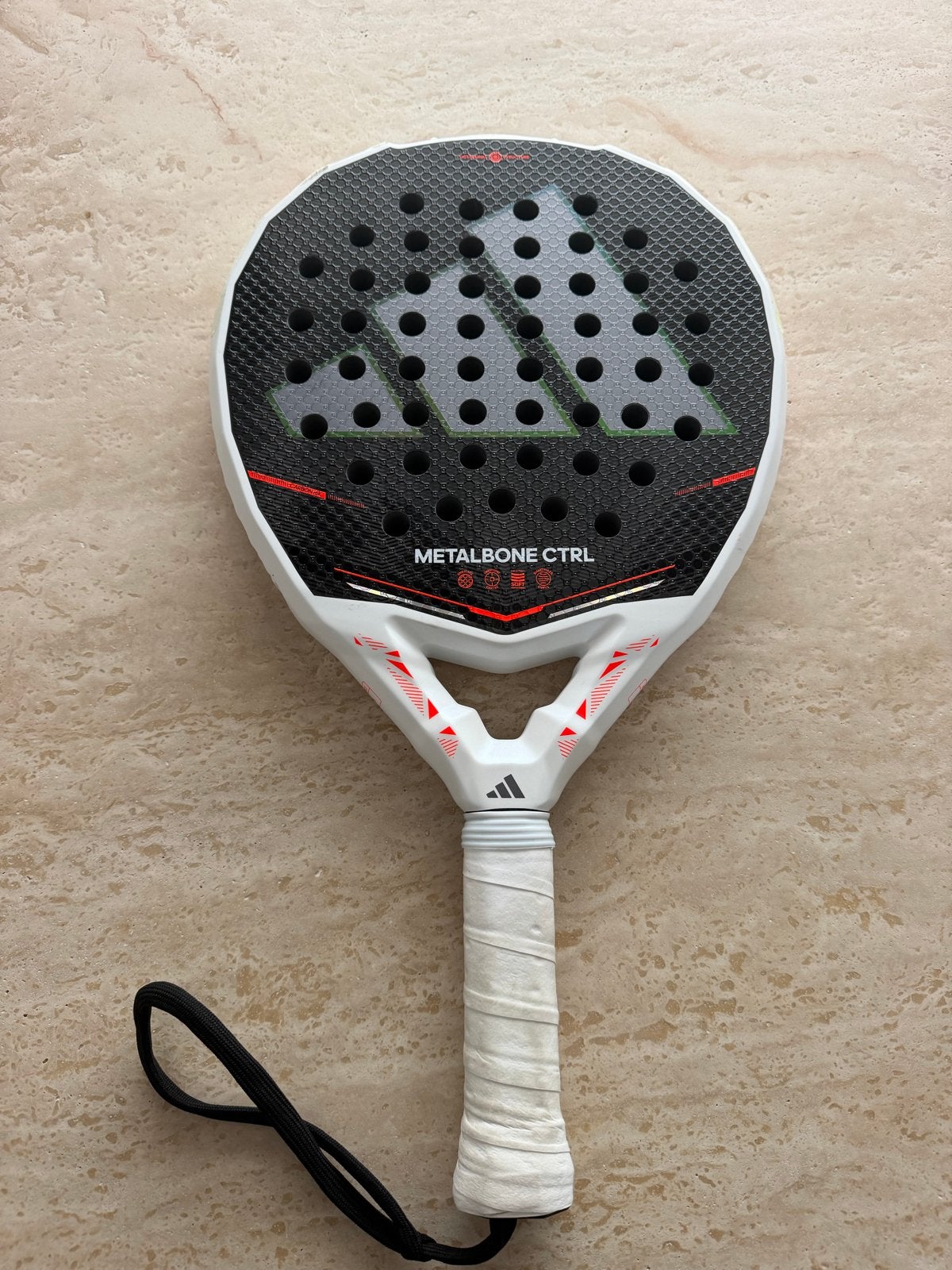 Adidas Metalbone CTRL Padelracket - Zo goed als nieuw, Ophalen, Zo goed als nieuw, Padelracket