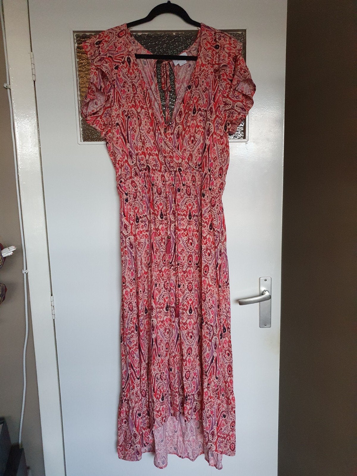 Cotton Club Maxi Jurk - Maat L - Zo goed als nieuw, Meerkleurig, Maat 42/44 (L), Ophalen of Verzenden, Zo goed als nieuw
