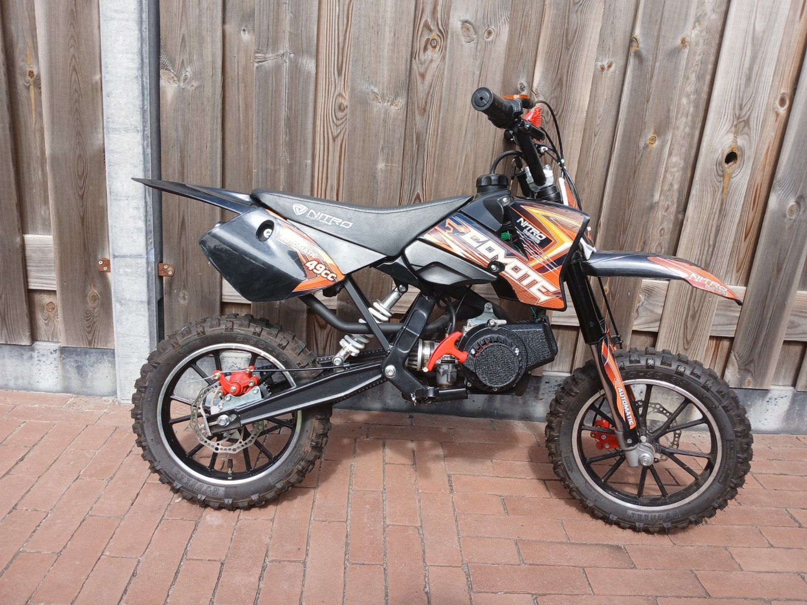 mini crosser zo goed als nieuw  2 takt 49cc, Ophalen, Zo goed als nieuw, Overige typen