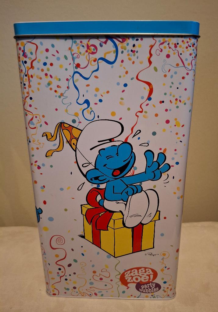 Smurfen blik, Verzamelen, Smurfen, Ophalen, Zo goed als nieuw, Verschillende Smurfen, Overige typen