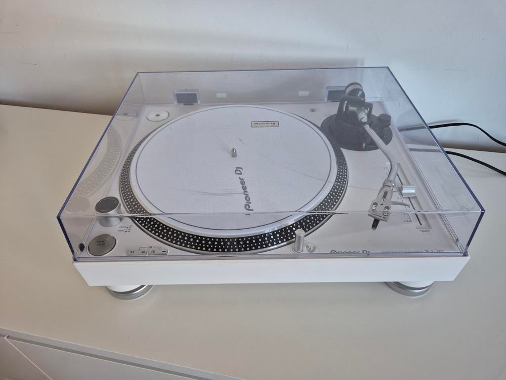 Witte Pioneer PL-X500 direct drive platenspeler, Ophalen, Gebruikt, Draaitafel, Pioneer