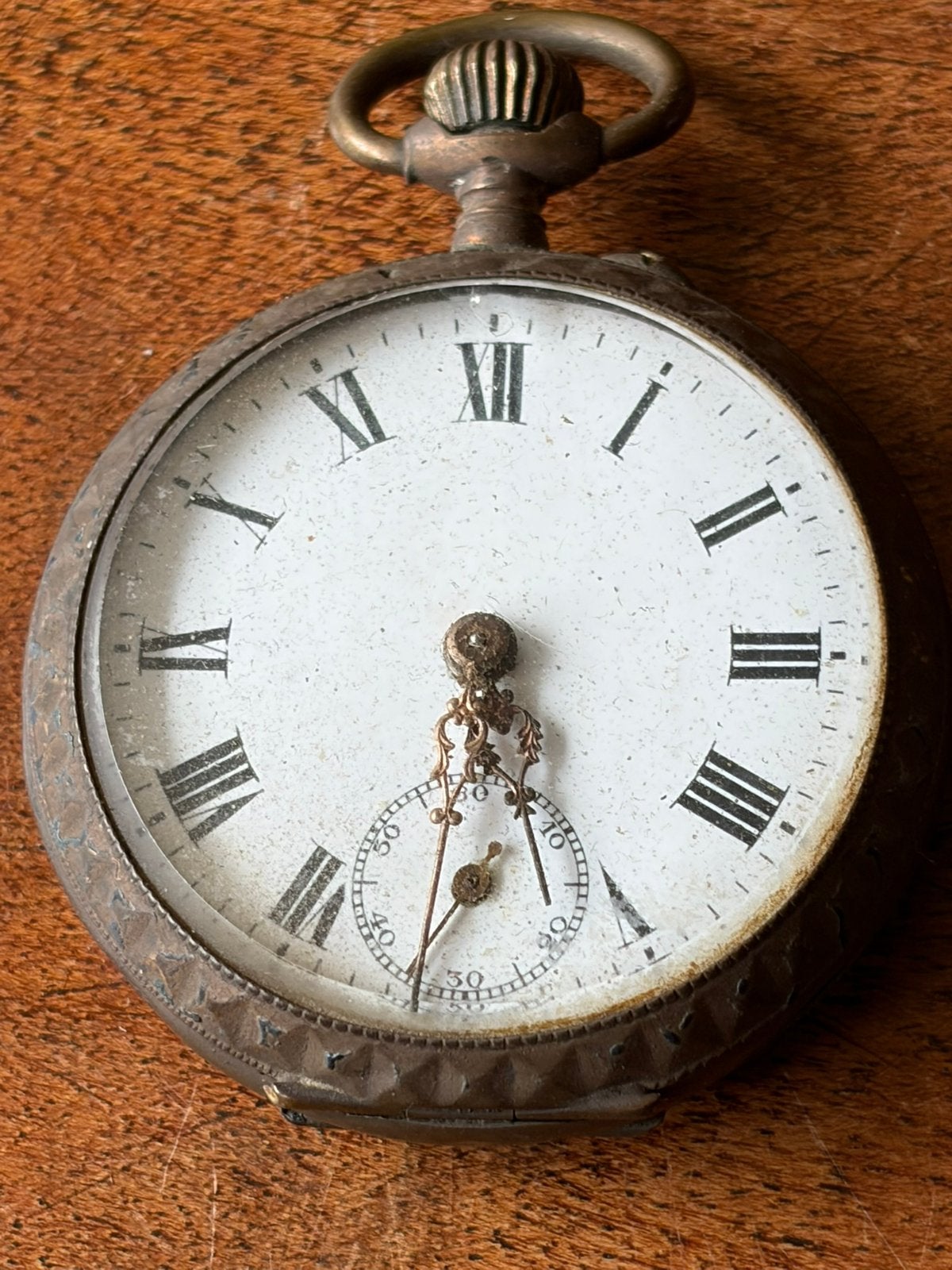 Zakhorloge uit ca 1880. Loopt deels nog. Zilver., Overige merken, Zakhorloge, Ophalen of Verzenden, Voor 1900