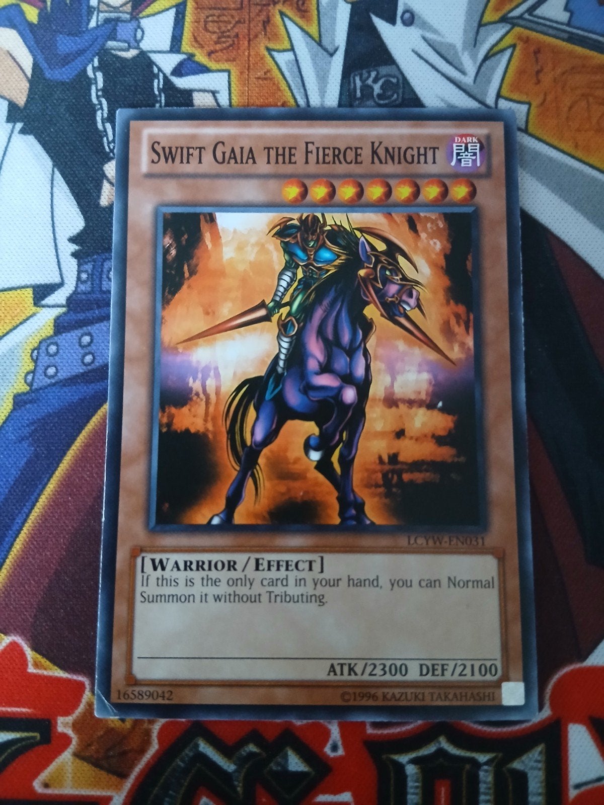 Swift Gaia the Fierce Knight - LCYW - Yu-Gi-Oh, Hobby en Vrije tijd, Verzamelkaartspellen | Yu-gi-Oh!, Ophalen of Verzenden, Zo goed als nieuw