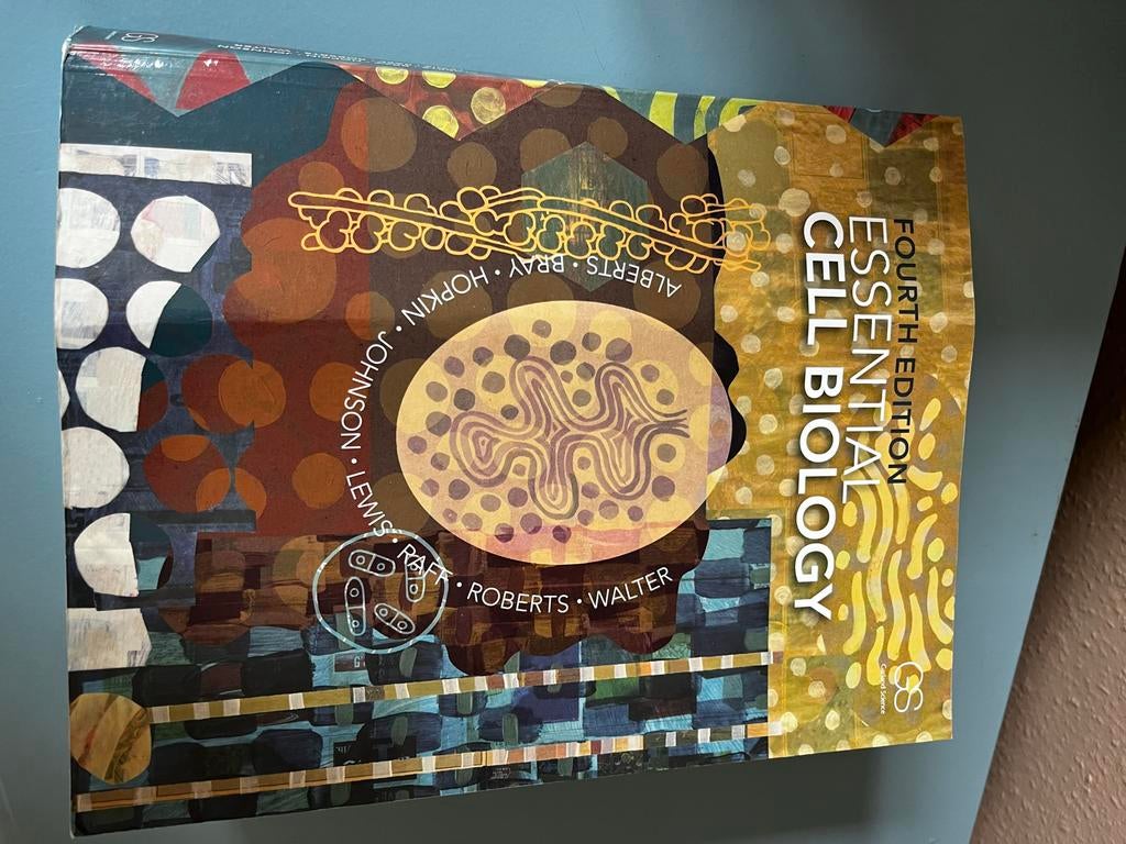 Essentials Cell Biology 4e - Diergeneeskunde, Boeken, Studieboeken en Cursussen, Ophalen of Verzenden, Beta, Gelezen, WO