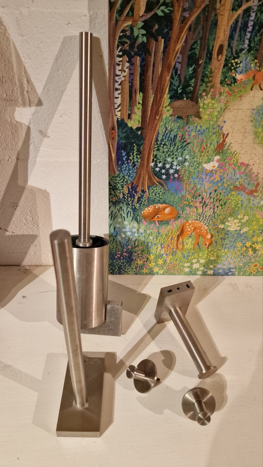 Zack badkameraccessoires set - RVS, Huis en Inrichting, Ophalen of Verzenden