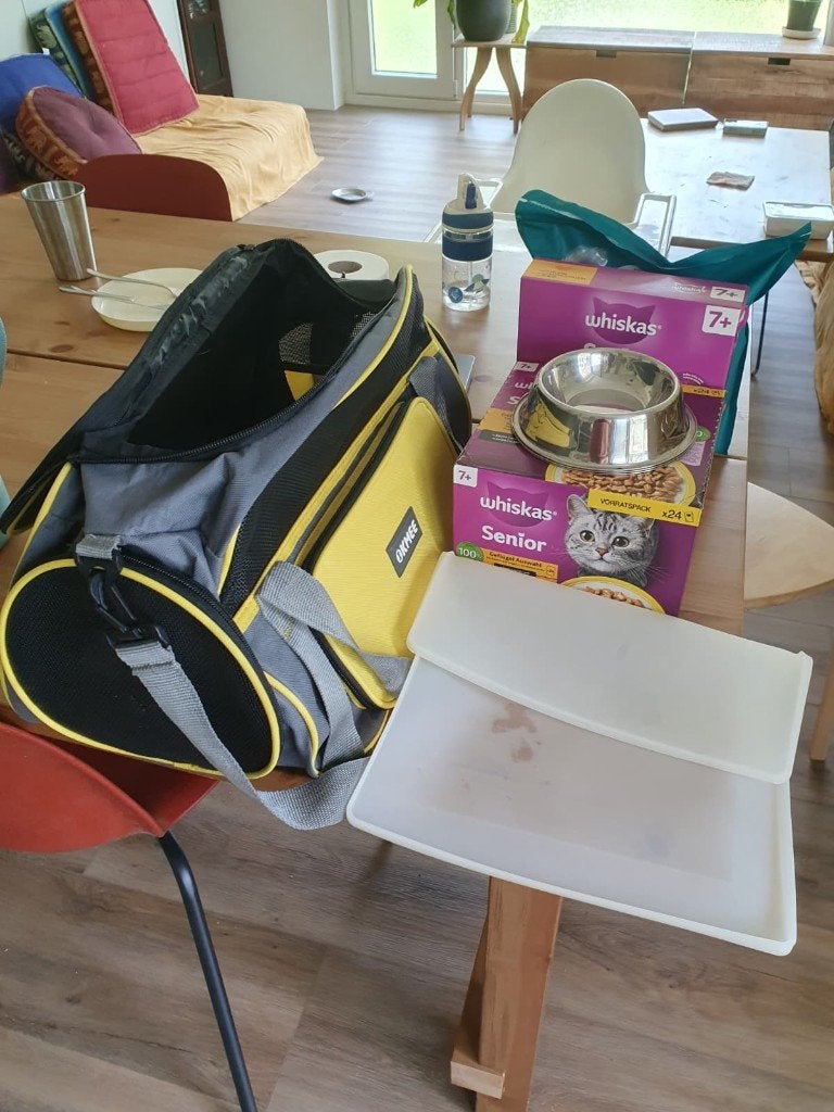 Katten spullen, Dieren en Toebehoren, Katten-accessoires, Ophalen, Zo goed als nieuw