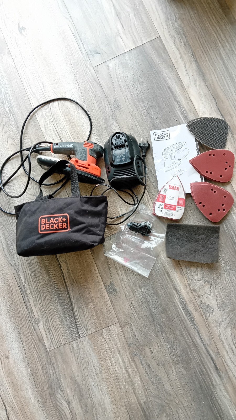 Black+Dekker set, Doe-het-zelf en Verbouw, Ophalen of Verzenden, Zo goed als nieuw, 1200 watt of meer, Overige typen