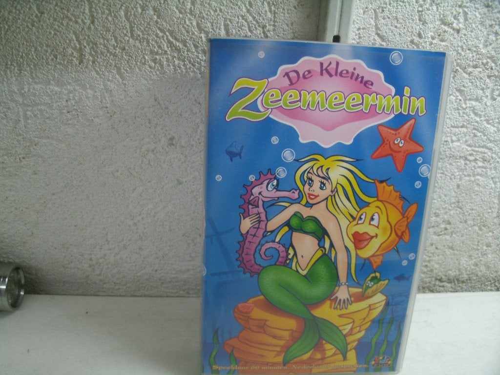 vhs 195a de kleine zeemeermin, Cd's en Dvd's, Alle leeftijden, Ophalen of Verzenden, Zo goed als nieuw
