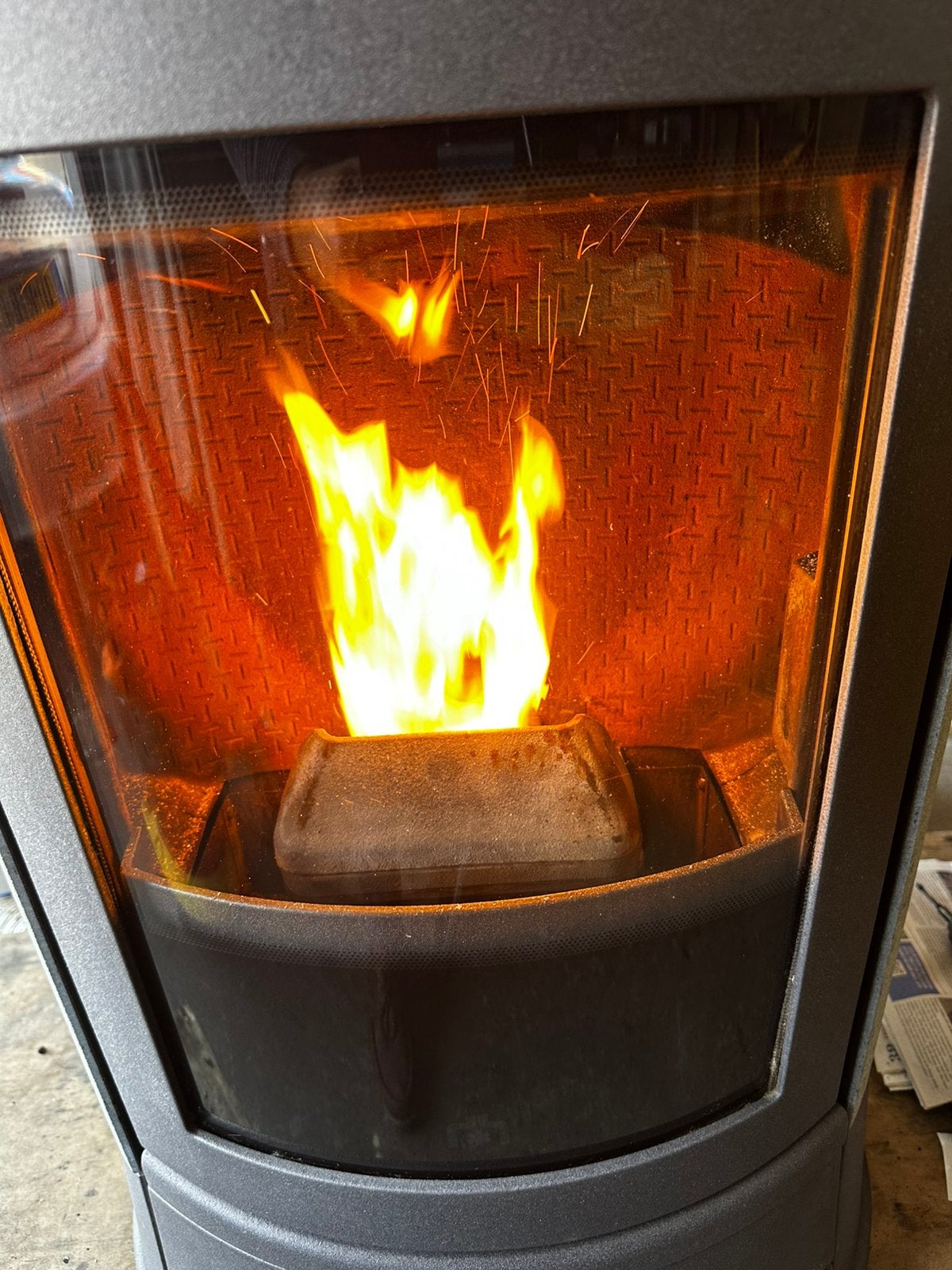 Pelletkachel van het topmerk Edilkamin, Ophalen, Zo goed als nieuw, Overige brandstoffen, Pelletkachel