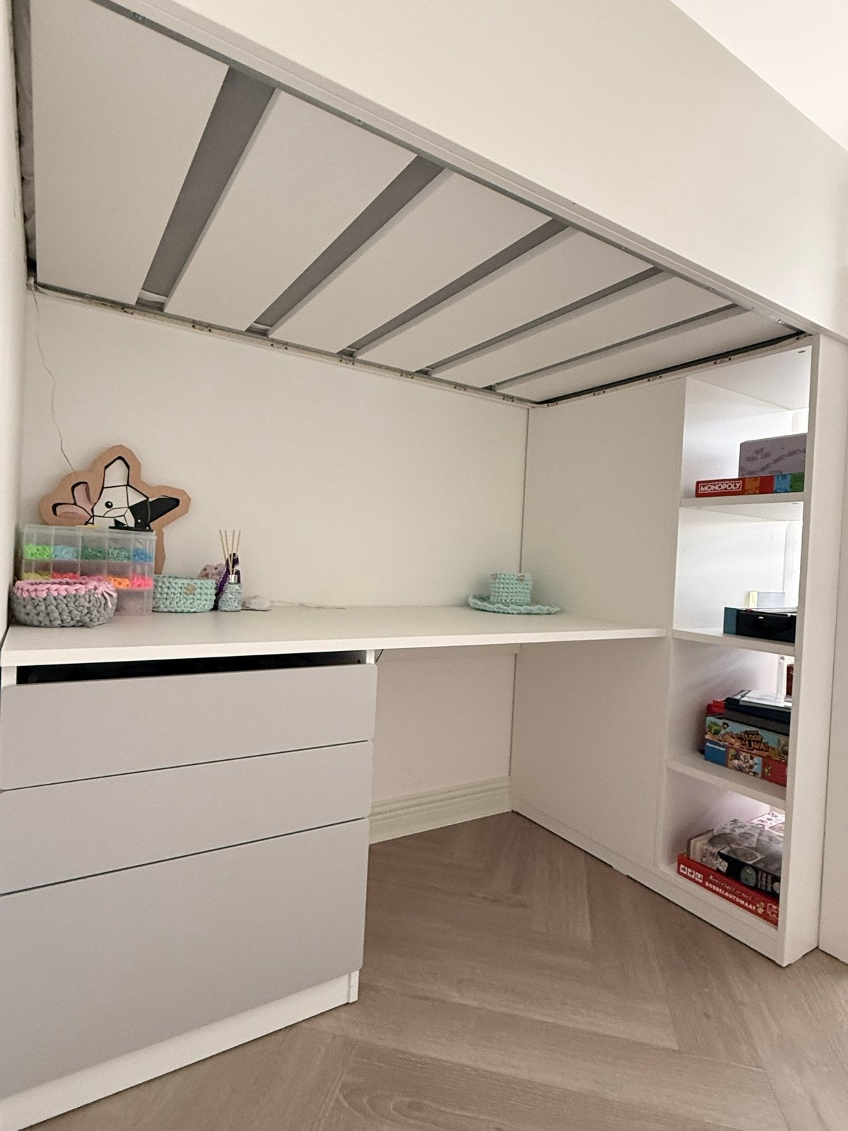 IKEA SMÅSTAD hoogslaper + matras – ophalen 25/26 sep, Ophalen of Verzenden, Gebruikt
