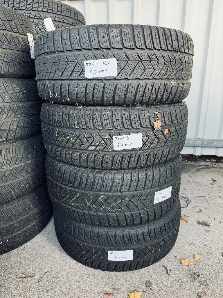 Winterbanden Pirelli SottoZero3 225/40R19 255/35R19 RunFlat, Gebruikt, 255 mm, Winterbanden, Band(en)