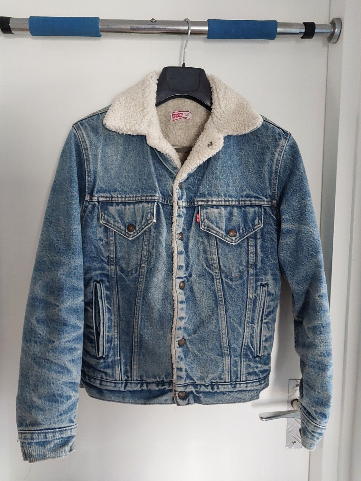 Levi's Sherpa Trucker Jacket Dames Maat 38, Levi's, Ophalen of Verzenden, Maat 38/40 (M)