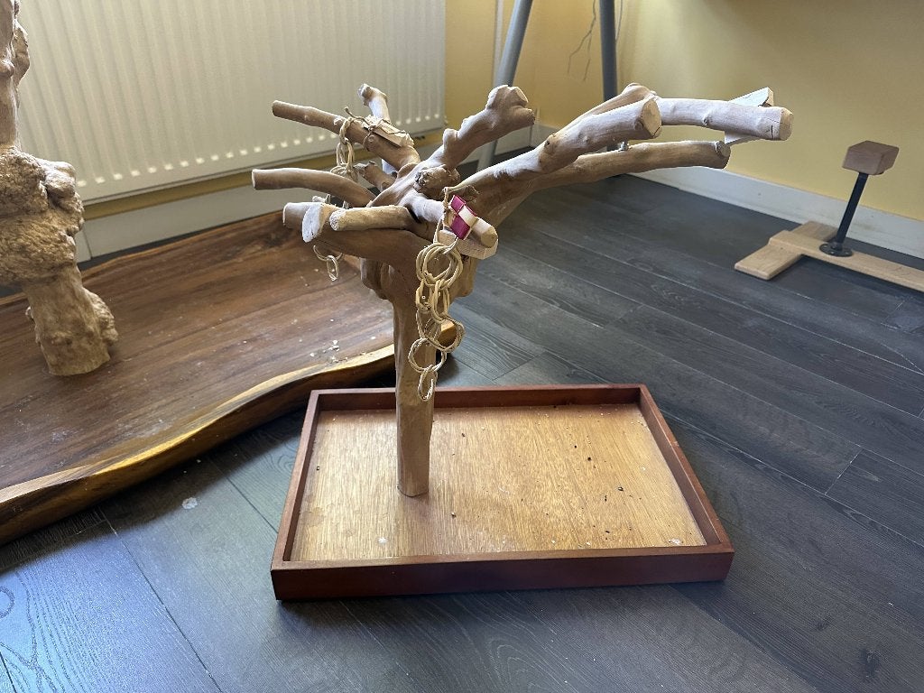 Javaboom vogel (klein), Dieren en Toebehoren, Ophalen, Zo goed als nieuw, Kooi-accessoires