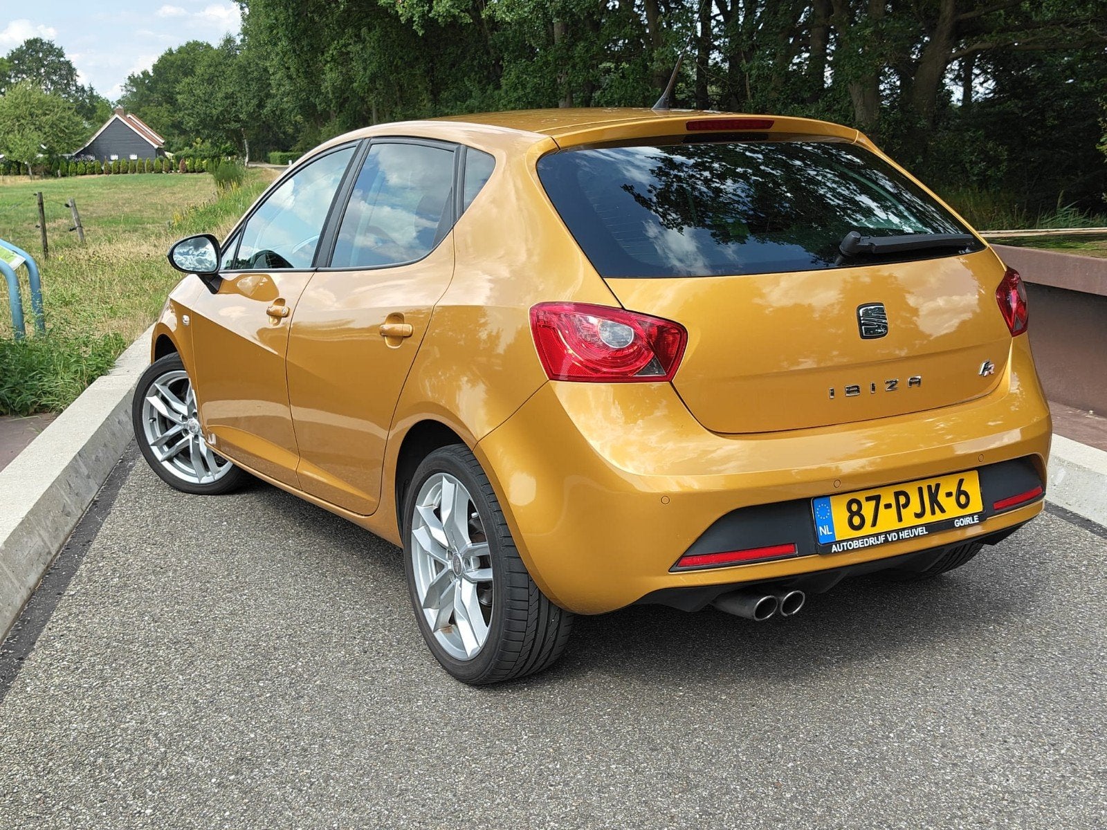 Seat Ibiza 1.4 TSI 110KW AUT 2011 Geel, Auto's, 1154 kg, 4 cilinders, 620 kg, Ibiza