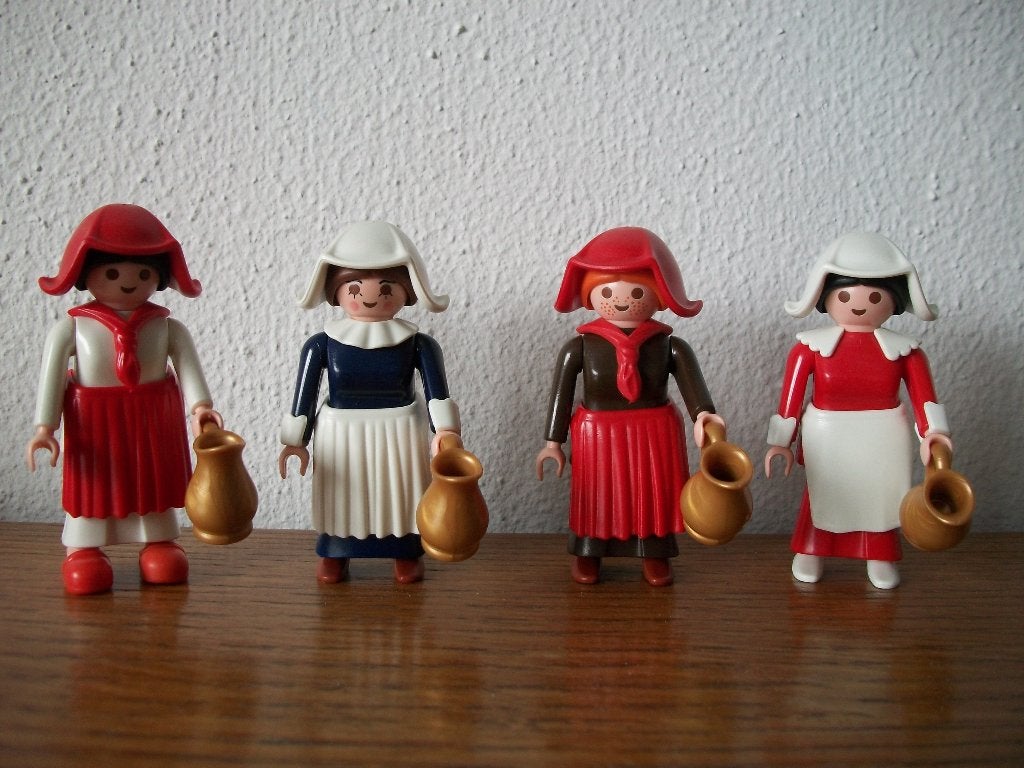 Meid / hulp / 1900 / dienstmeid / middeleeuwen, Ophalen of Verzenden, Nieuw, Complete set, Figuren