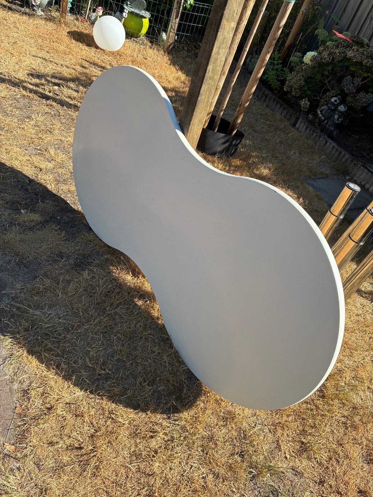 IKEA LACK Salontafel - Unieke Nier Vorm - Wit, Ophalen, Gebruikt, 100 tot 150 cm, 50 tot 100 cm