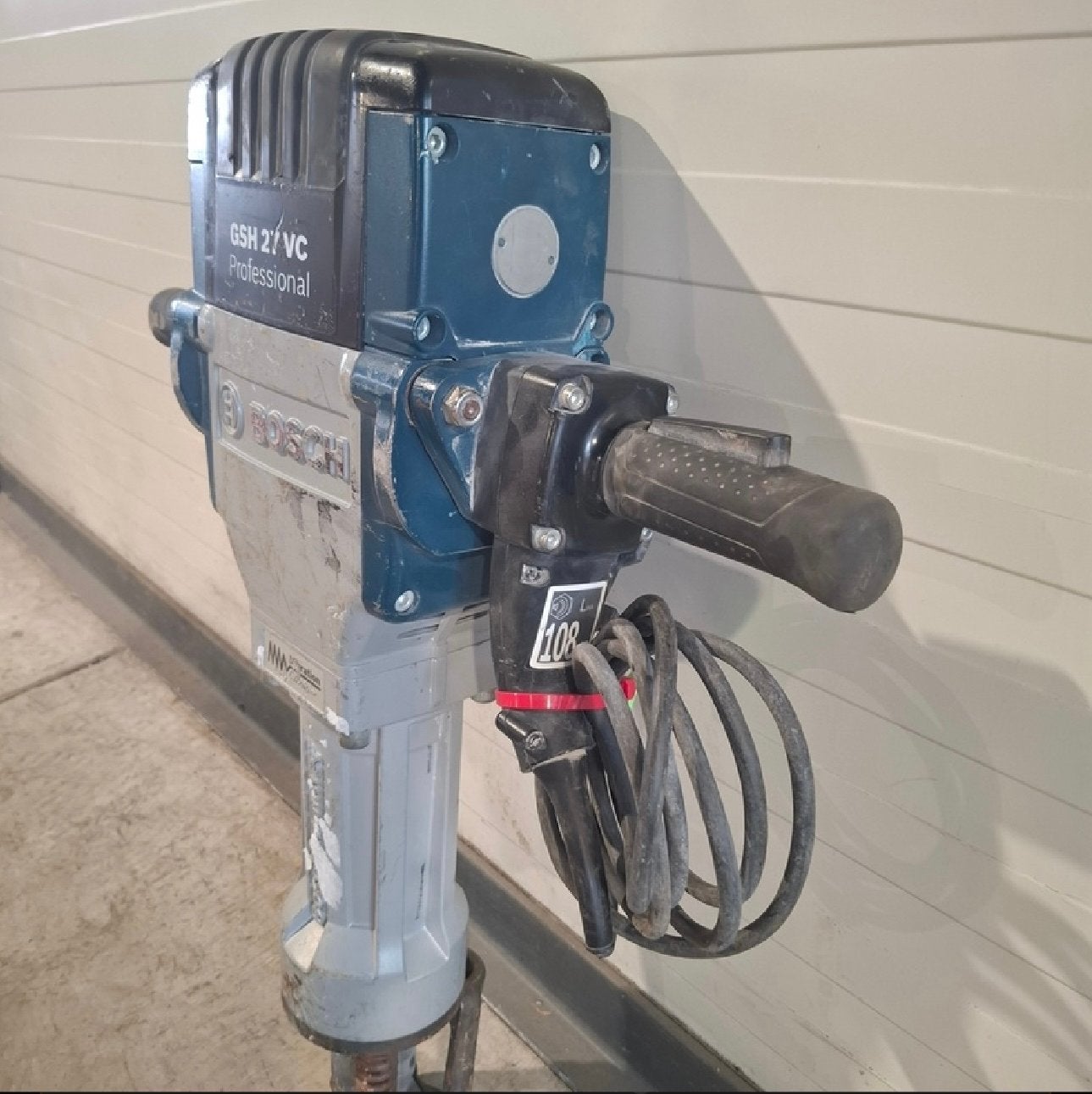 Bosch Sloophamer GSH 27 VC breekhamer–30kg–62 Joule–bj2021, Ophalen, Gebruikt, Overige typen, Bosch