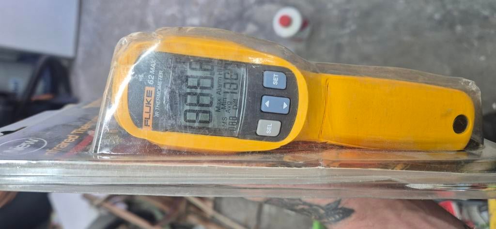 Fluke 62 MAX Infrarood Thermometer, Ophalen, Nieuw, Temperatuur