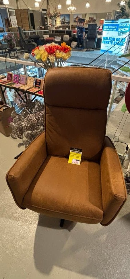 NIEUW Relaxfauteuil 2 motorig + sta-op functie, Ophalen, Nieuw, 75 tot 100 cm, Modern