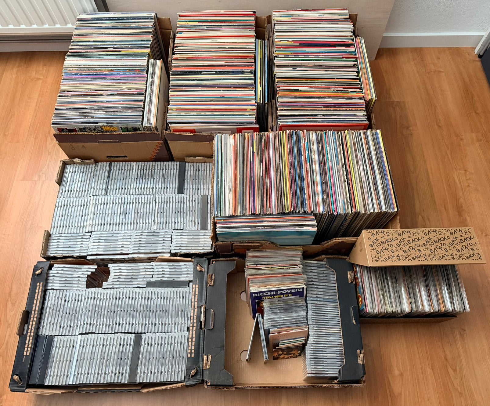 Vinyl en CD collectie, Ophalen, Gebruikt, Overige formaten, Overige typen