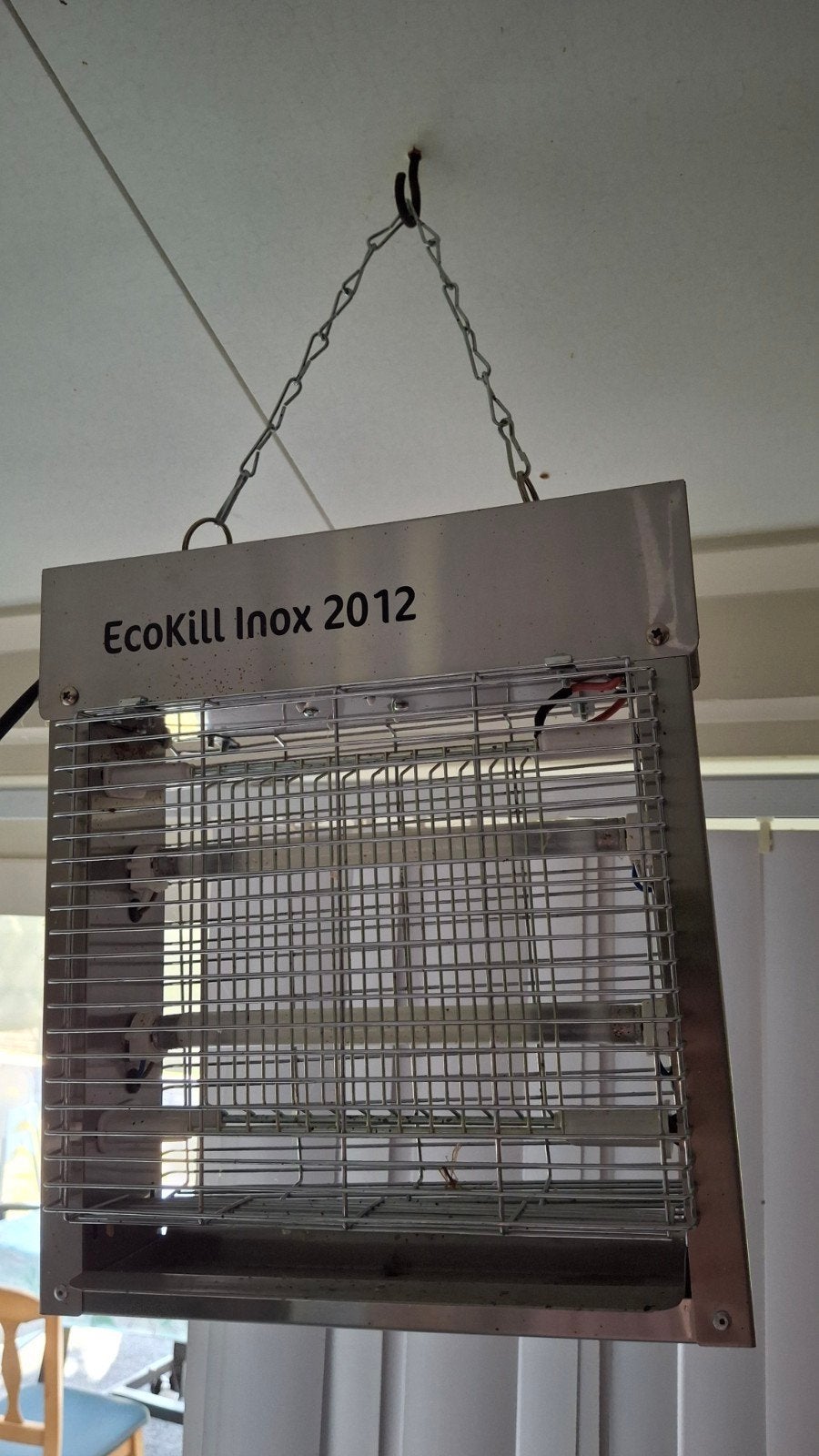 elektrische insectendoder / vliegenlamp,, Ophalen