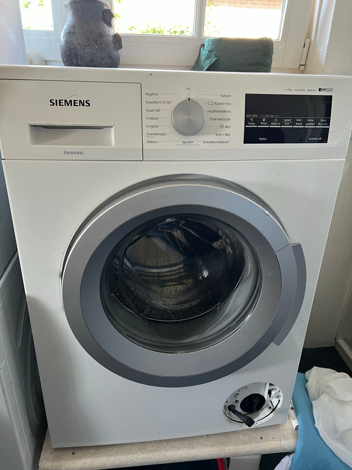 Siemens Wasmachine, Ophalen, Voorlader, Niet werkend, Kort programma