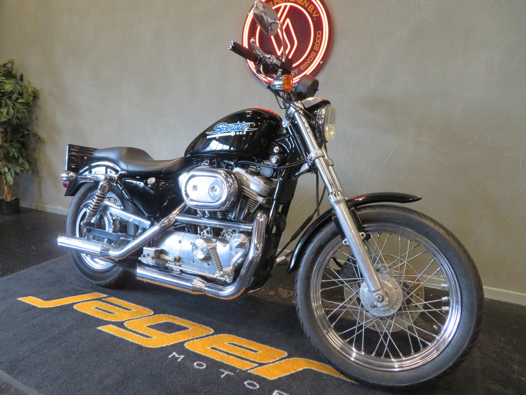 Harley-Davidson XL 883 SPORTSTER LIMITED (bj 2003), Motoren, Chopper, Gebruikt, Bedrijf