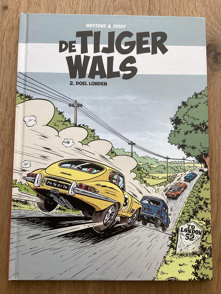 De Tijger Wals - 2. Doel Londen (Hardcover), Eén stripboek, Ophalen of Verzenden, Zo goed als nieuw