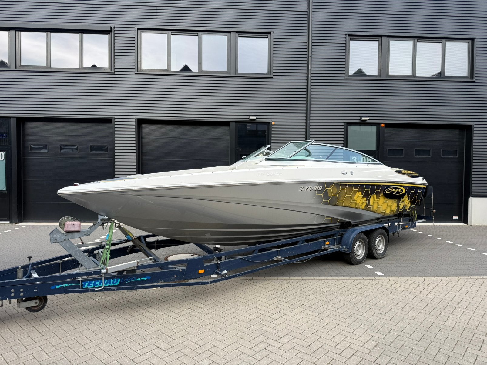 Baja islander 277 mercury racing 600 supercharger 2008 kanon, Ophalen, Overige merken, Binnenboordmotor, 730 pk