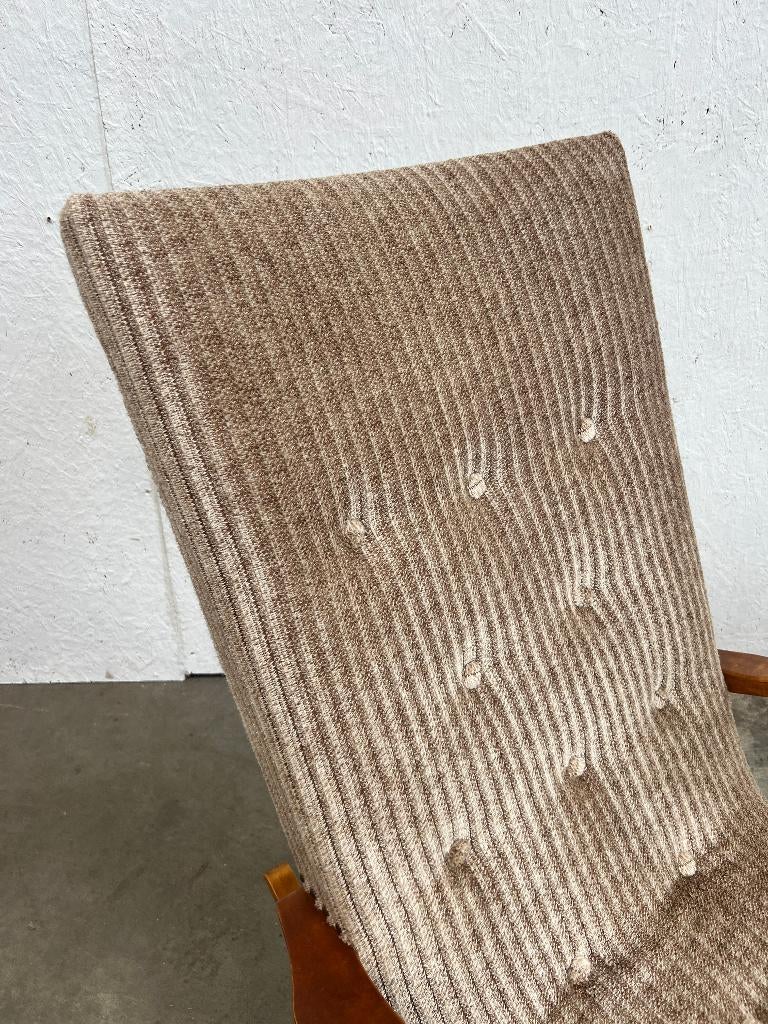 Vintage Schommelstoel, Teakhout, Zweden 1950's, Huis en Inrichting, Stoelen, Ophalen, Vintage, Midcentury, Scandinavisch, MCM, Design